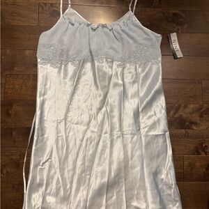 NWT vintage nine & Co. Light Blue nightie